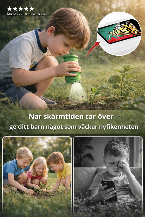 Upptäckarmikroskop™ - Upptäck en helt ny värld i varje detalj