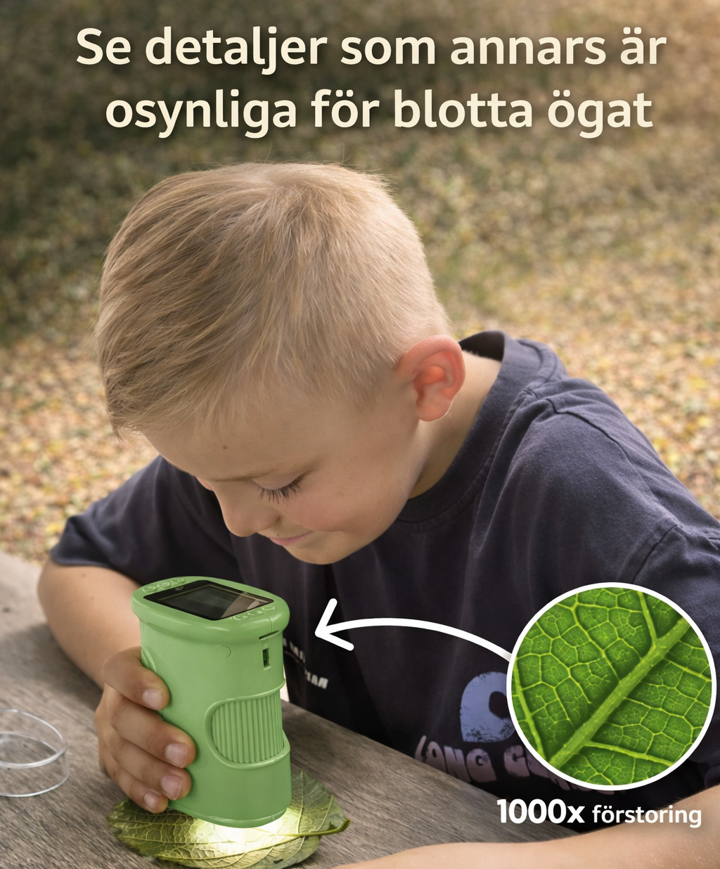 Upptäckarmikroskop™ - Upptäck en helt ny värld i varje detalj